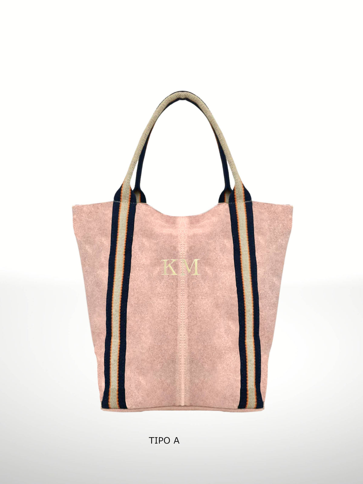 Melody Suede Leather Tote — Red