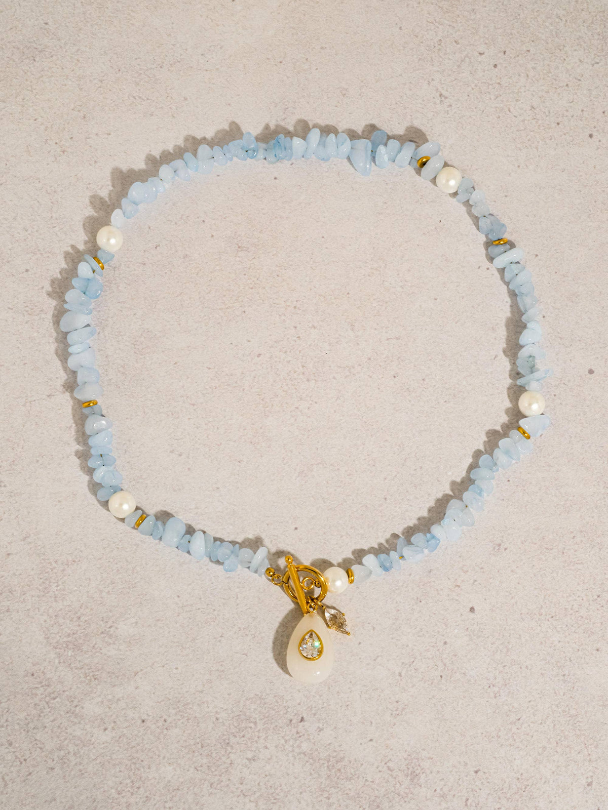 Cercey Necklace — Blue