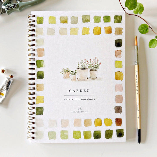Watercolor Workbook- Garden