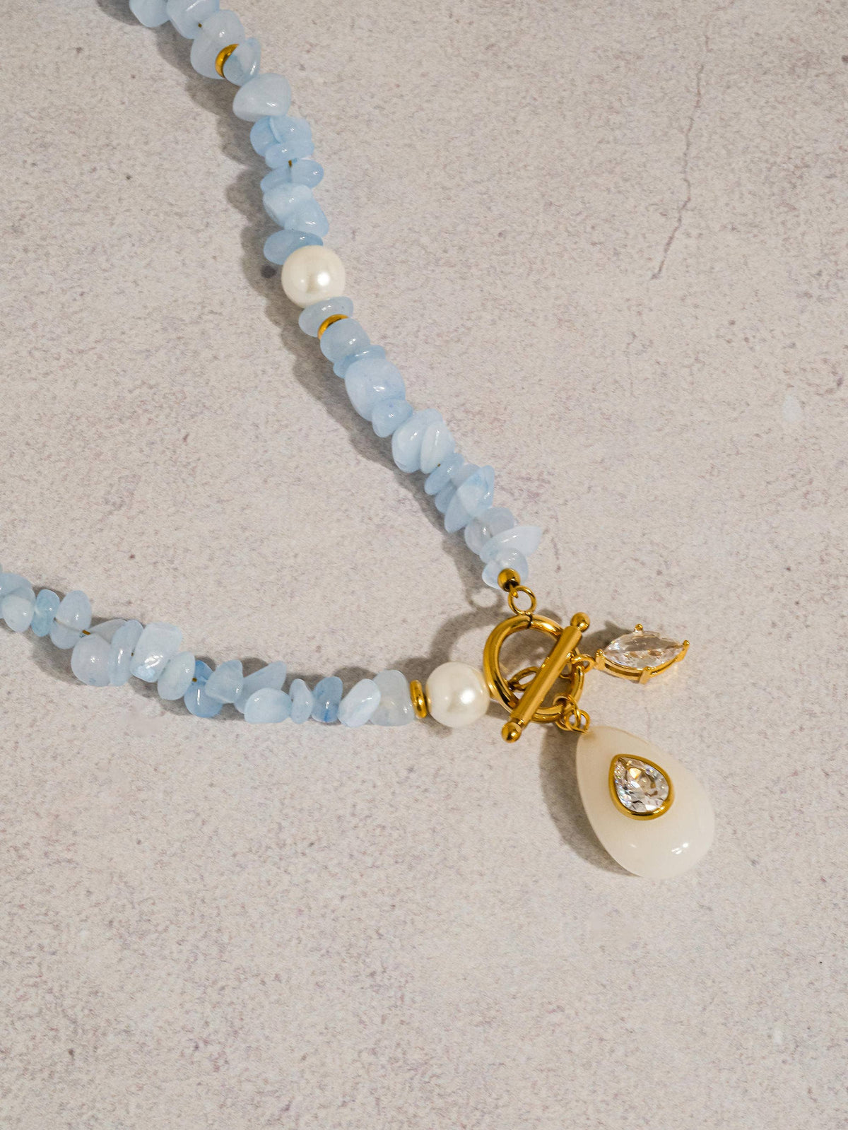 Cercey Necklace — Green