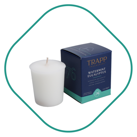 Trapp No. 76 Watermint Eucalyptus 2 oz. Votive Candle