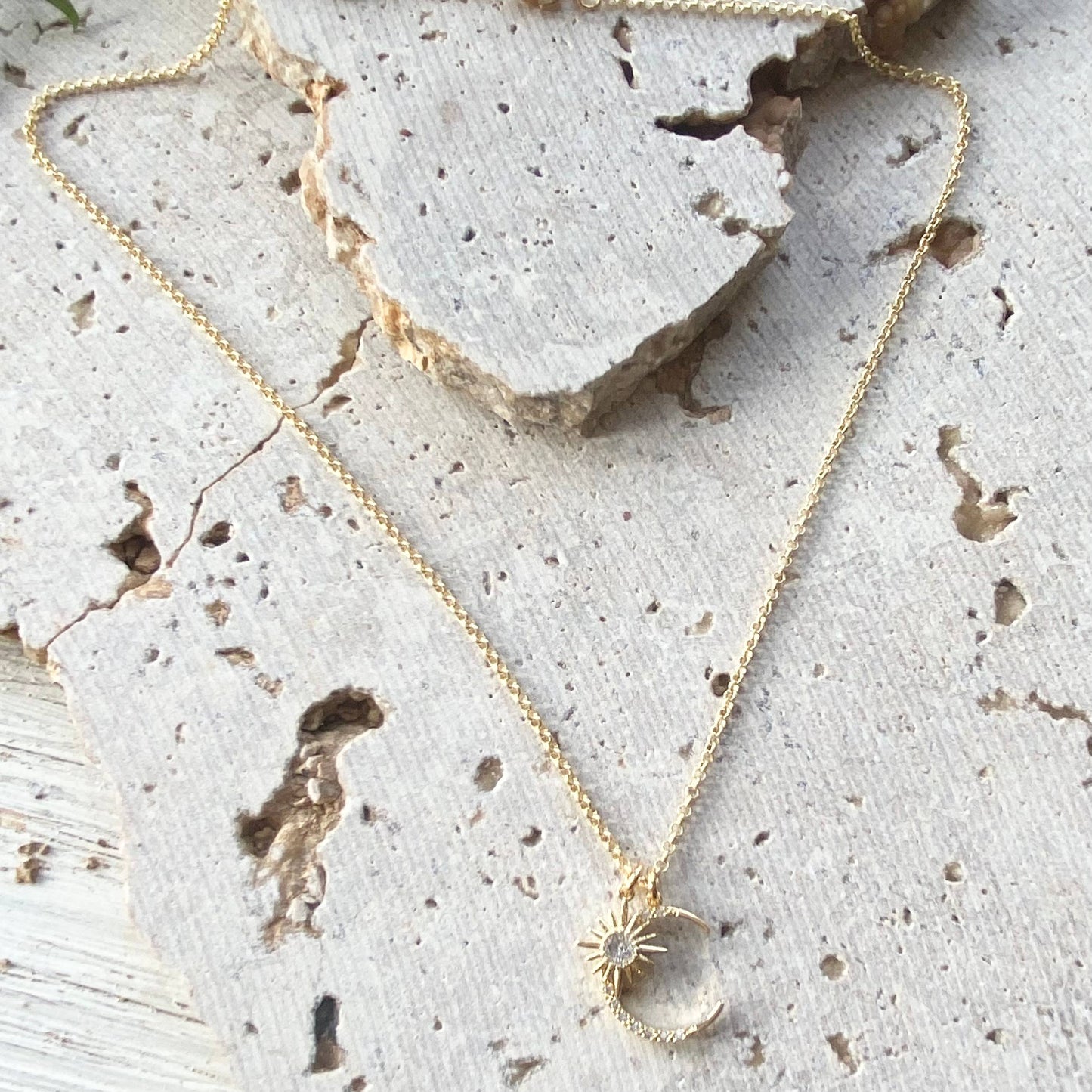 Sun & Moon Necklace