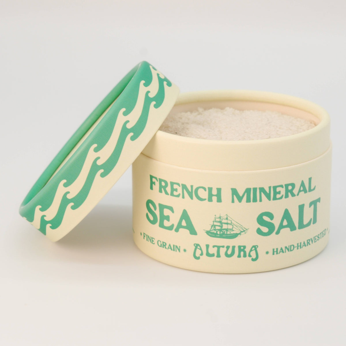 French Mineral Sea Salt — Fine Grain, 4 oz