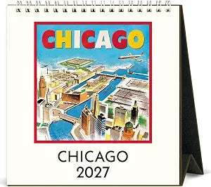 Chicago Desk Calendar 2027