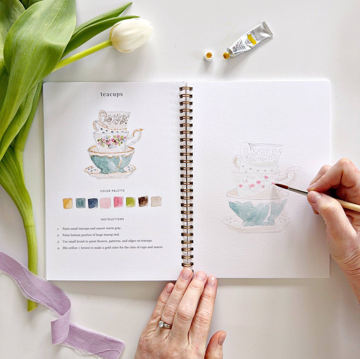 Watercolor Workbook – Spring