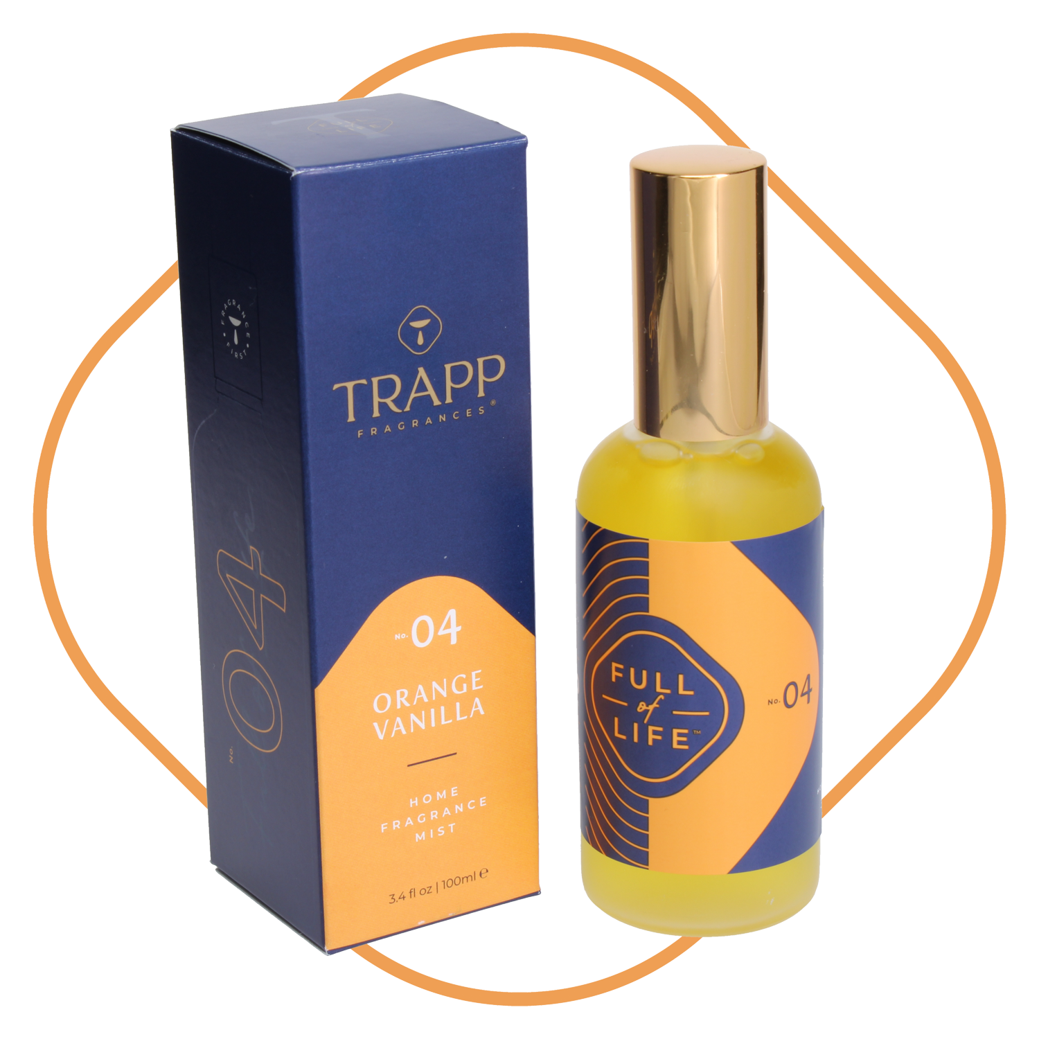 Trapp No. 04 Orange Vanilla 3.4 oz. Fragrance Mist