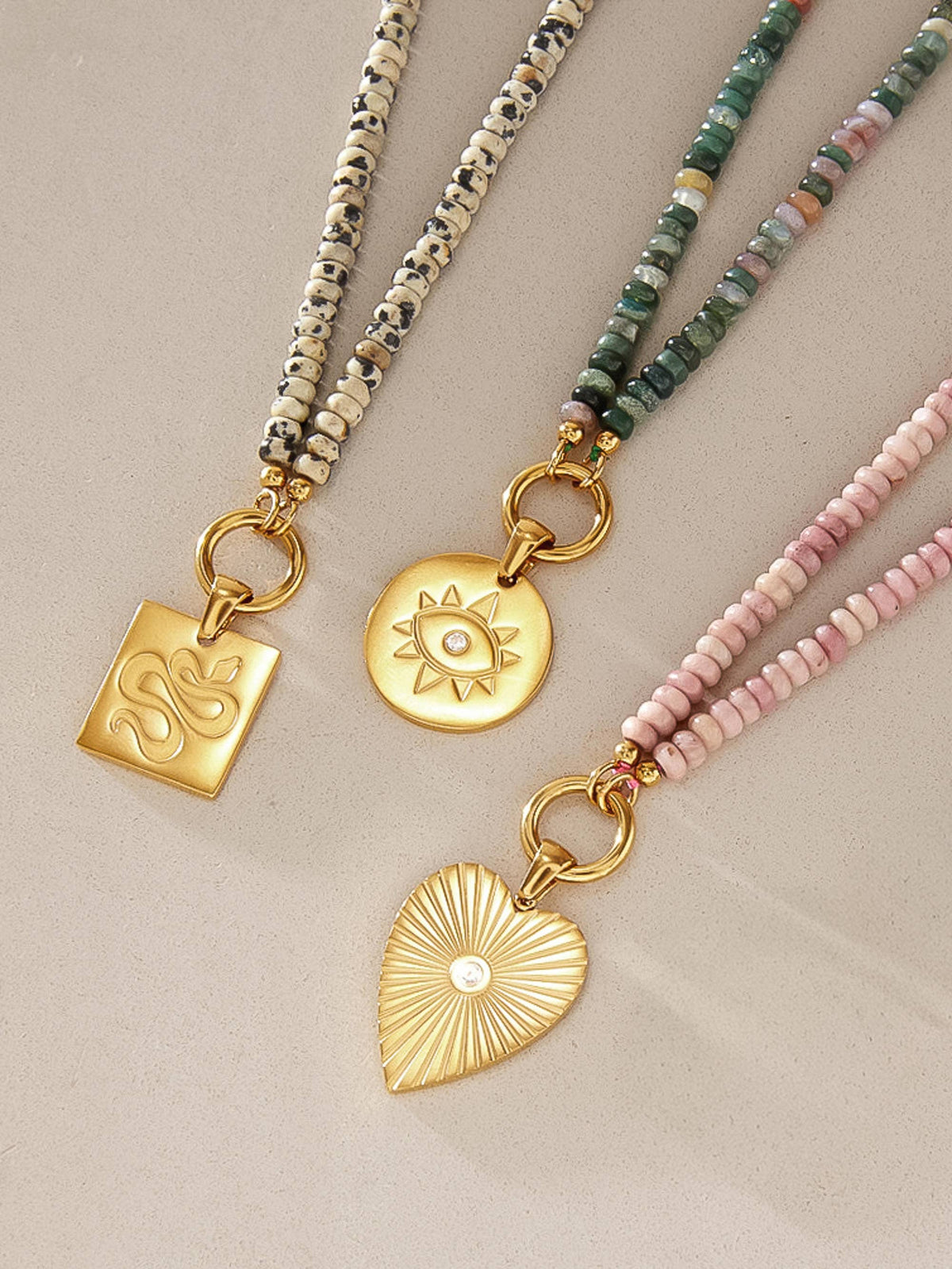 Islay Necklace — Pink
