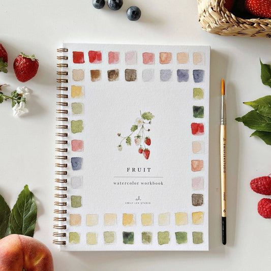 Watercolor Workbook – Fruit