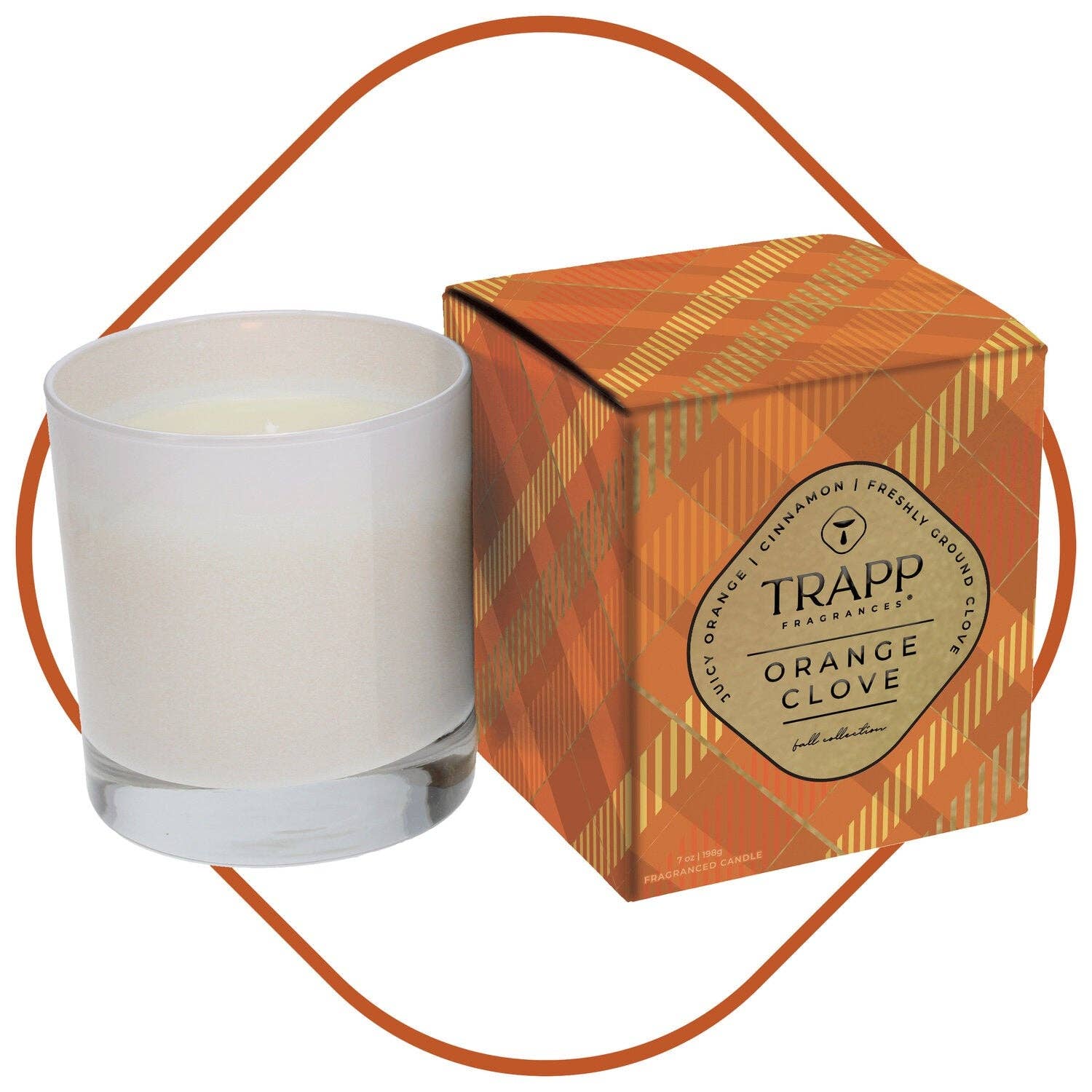 Trapp Seasonal Orange Clove 7 oz. Candle in Signature Box