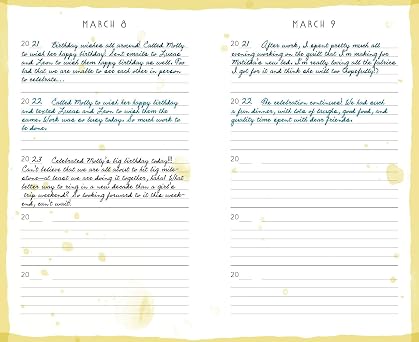 Rainbow One Line a Day: A Five-Year Memory Book