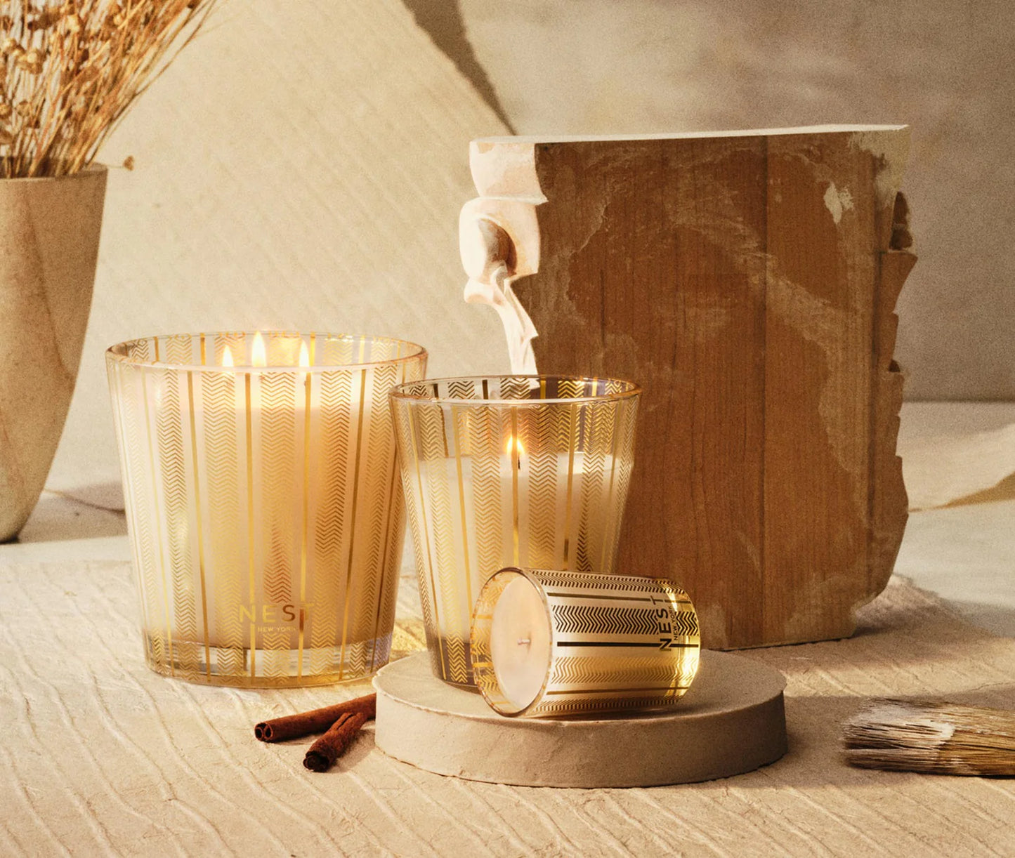 Nest Winter Chai Votive