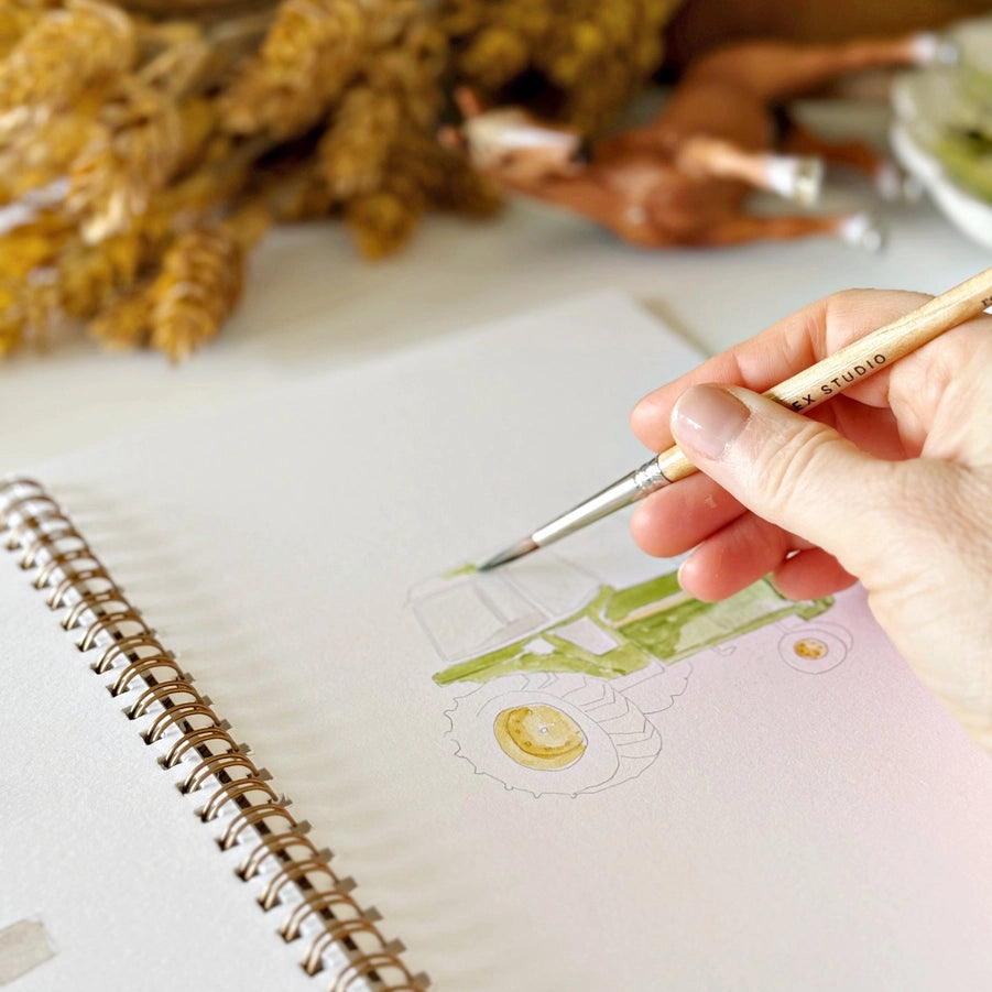 Watercolor Workbook- Farm