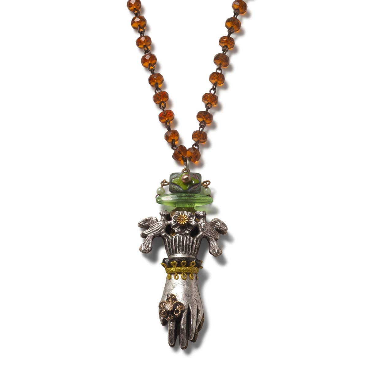 Birds in the Hand Pendant Necklace