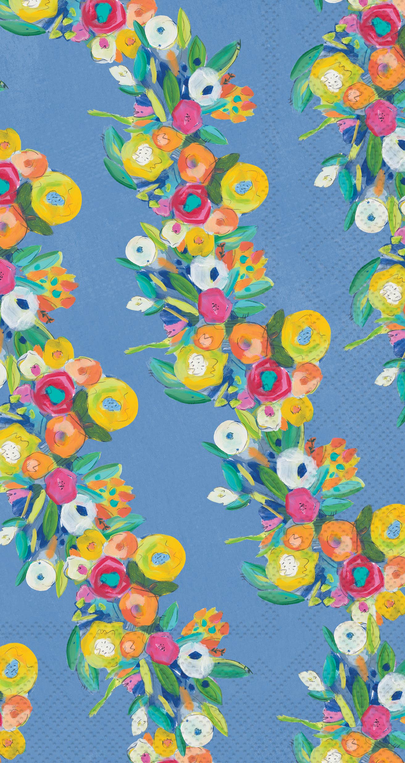Rosanne Beck Cheerful Blossoms Guest Towels