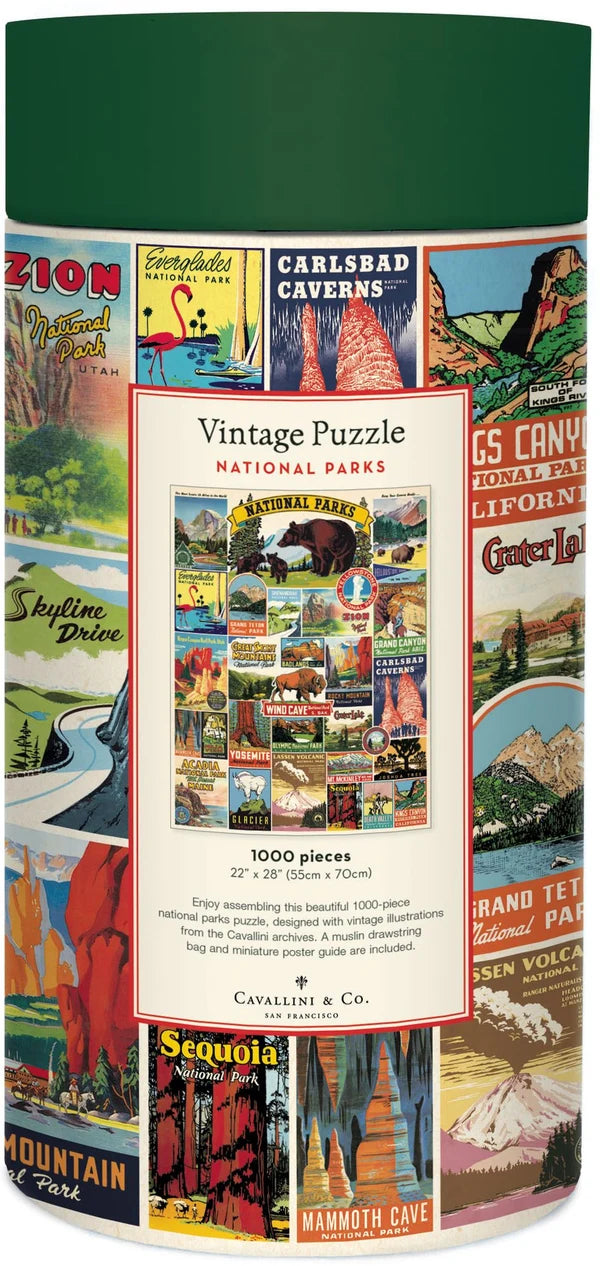 National Parks Vintage Puzzle