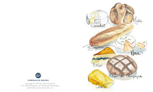 Brie & Baguette Notecards