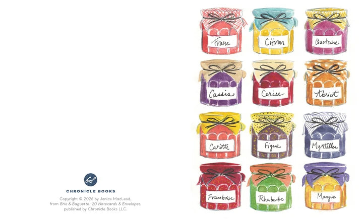 Brie & Baguette Notecards