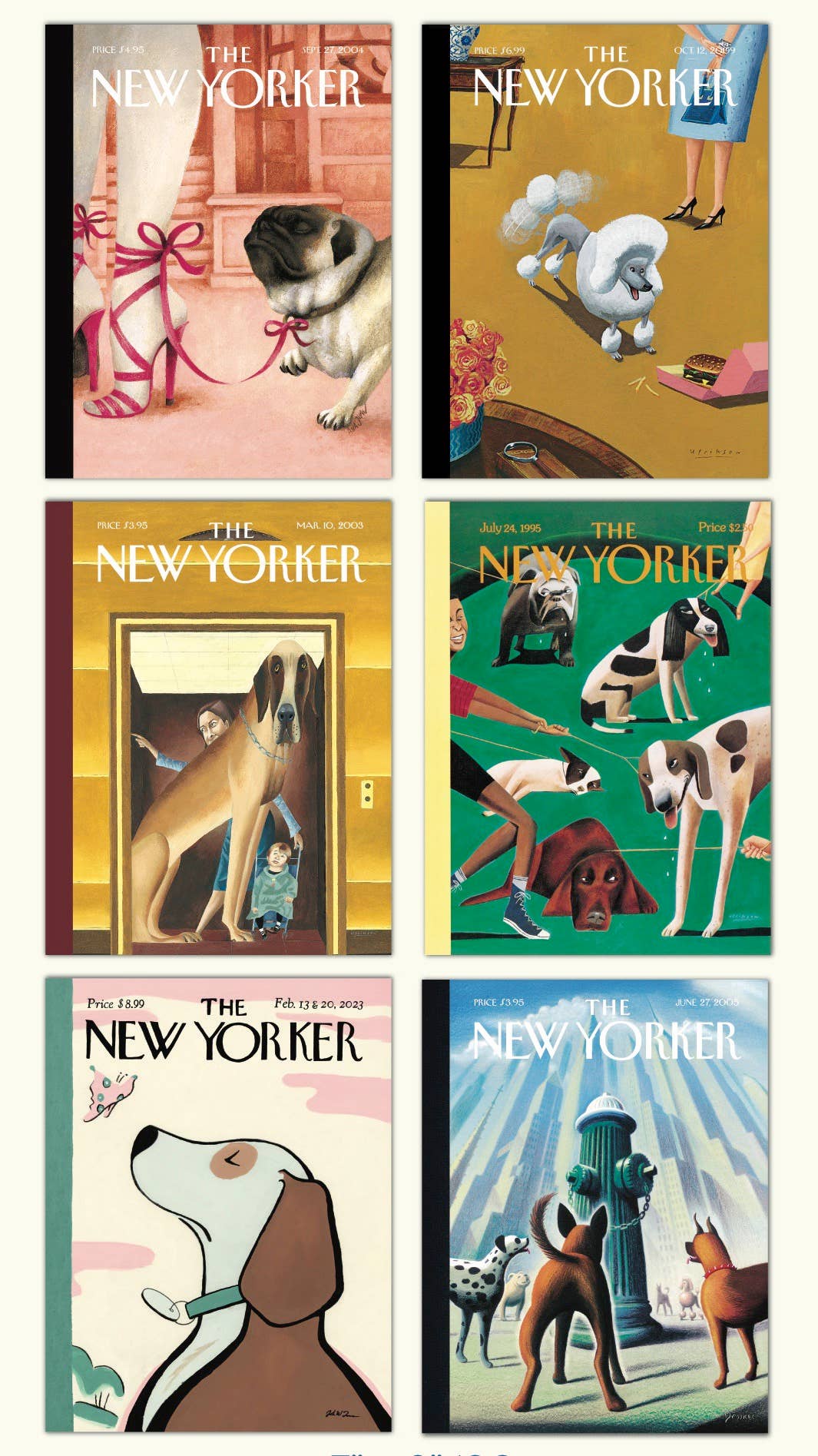 Dog Mini Puzzle Collector's Set - Set of 6 Mini Puzzle