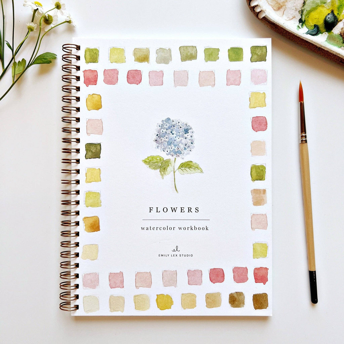 Watercolor Workbook – Flowers
