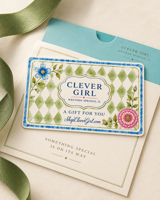 Clever Girl Physical Gift Card — Mailed or Store Pickup.