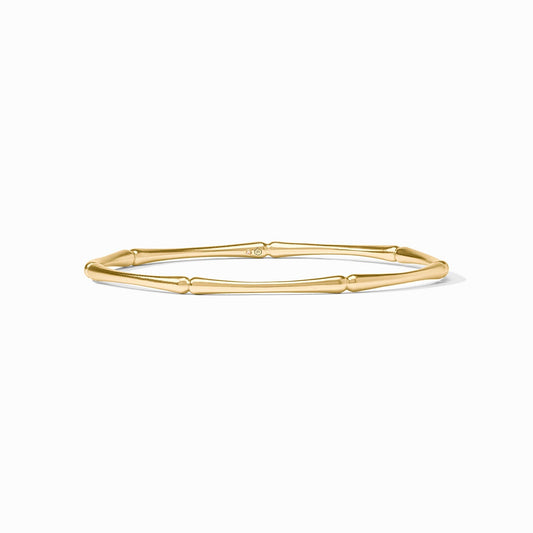 Julie Vos Bamboo Bangle in Gold, Medium