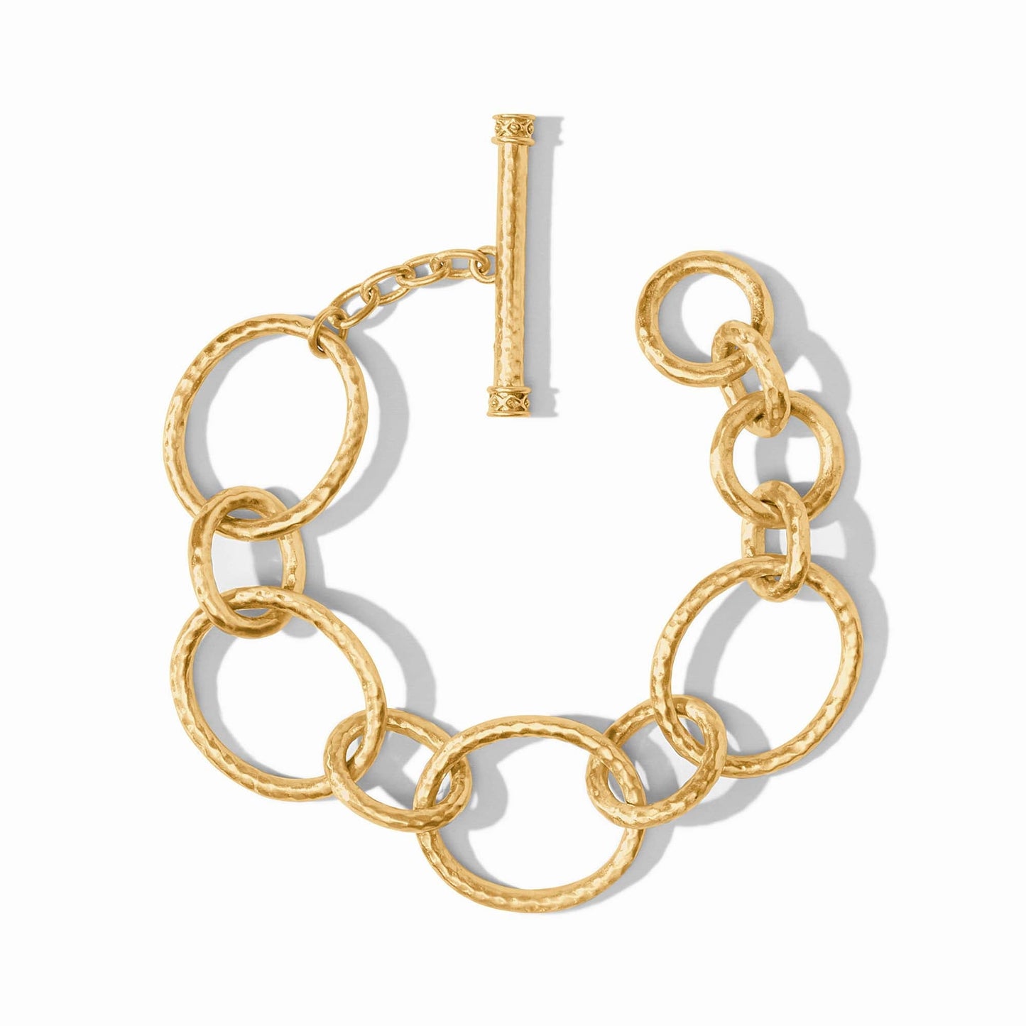 Julie Vos Catalina Light Link Bracelet in Gold – view 3