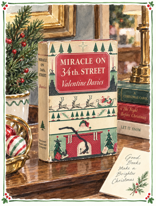 Vintage 1947 First Edition — Miracle on 34th Street by Valentine Davies