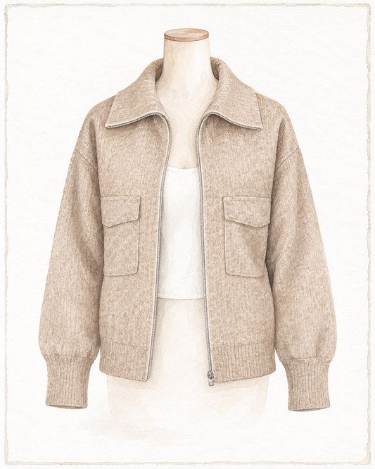 Shay Knitted Sweater Jacket