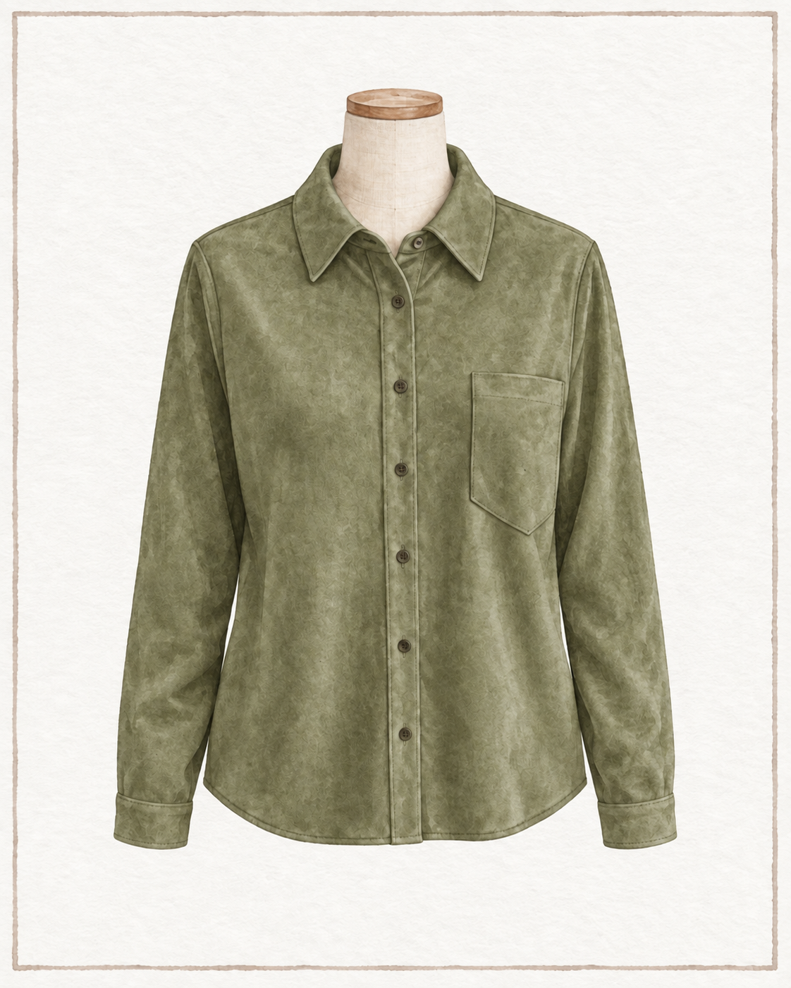 Azalea Faux Suede Top