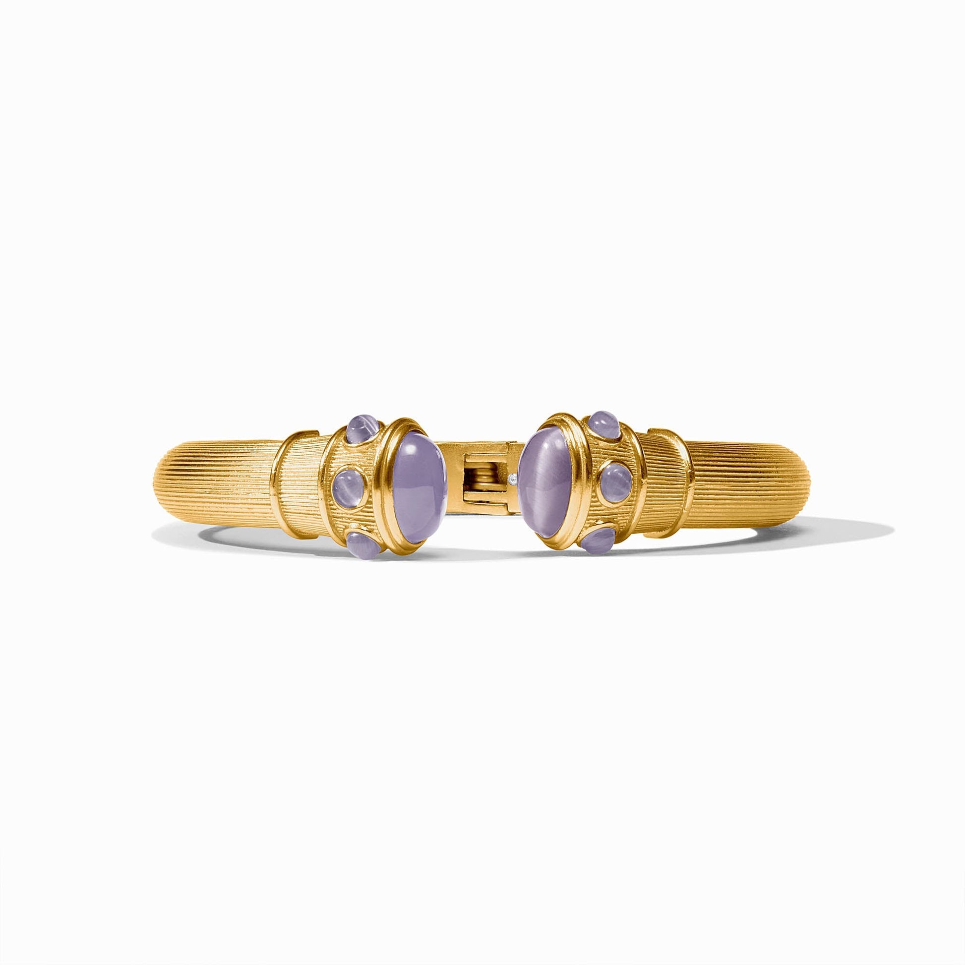 Julie Vos Cobblestone Demi Cuff in Blue Cat's Eye
