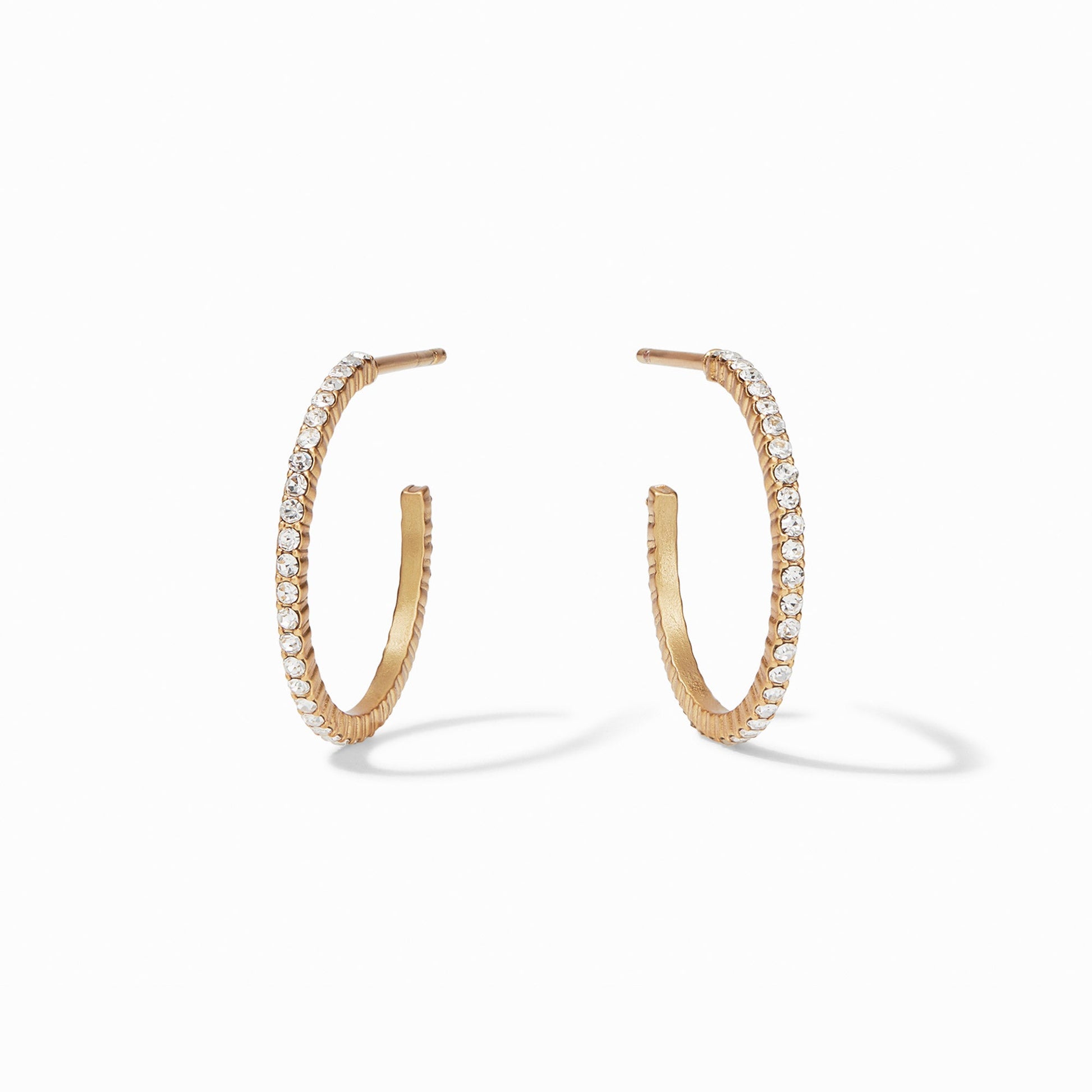 Julie Vos Windsor Hoop in Cubic Zirconia, Small