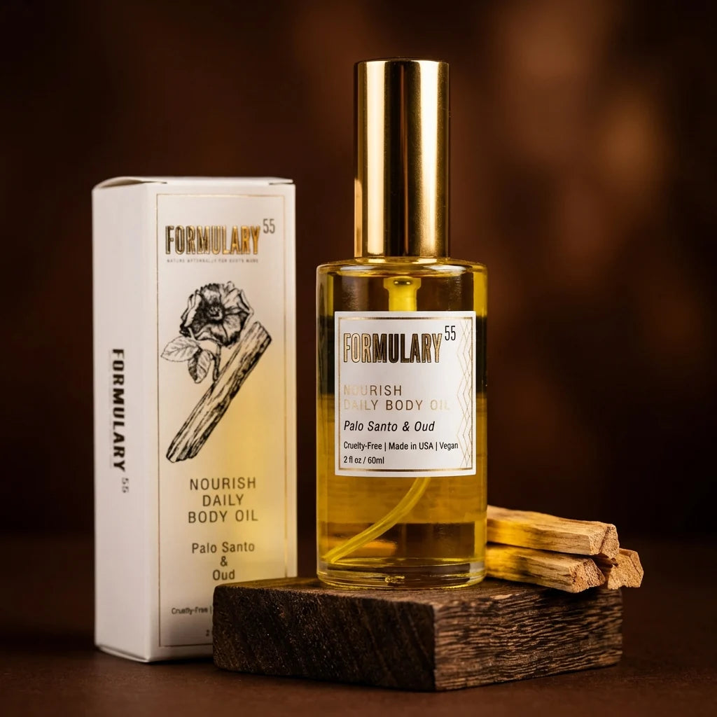Palo Santo & Oud - Nourish Daily Body Oil