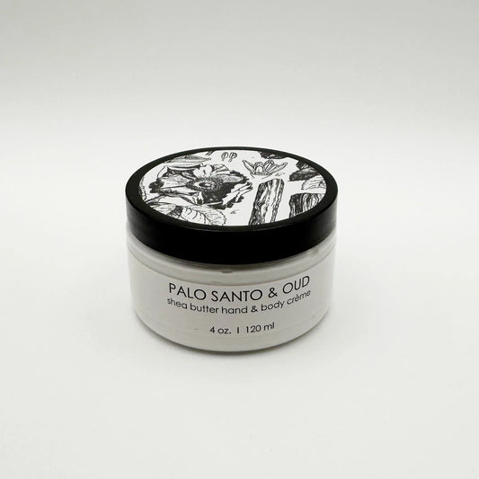 Palo Santo & Oud - Shea Butter Hand & Body Crème