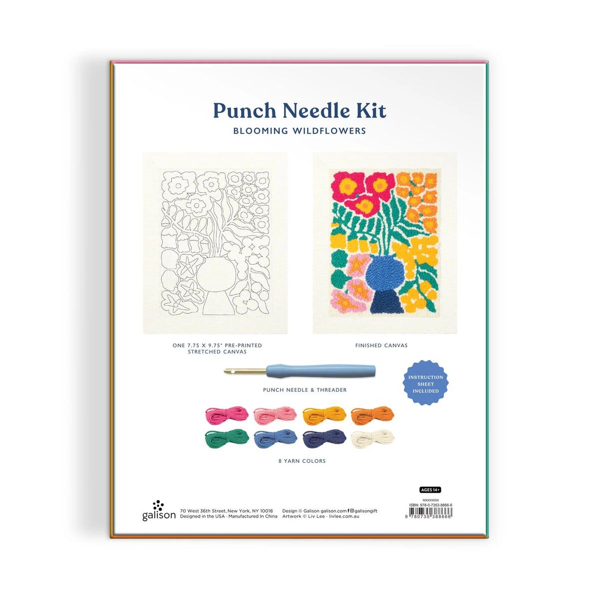 Blooming Wildflower Punch Needle Kit