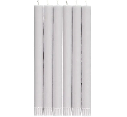 British Colour Tapers Set/6- Gull Gray