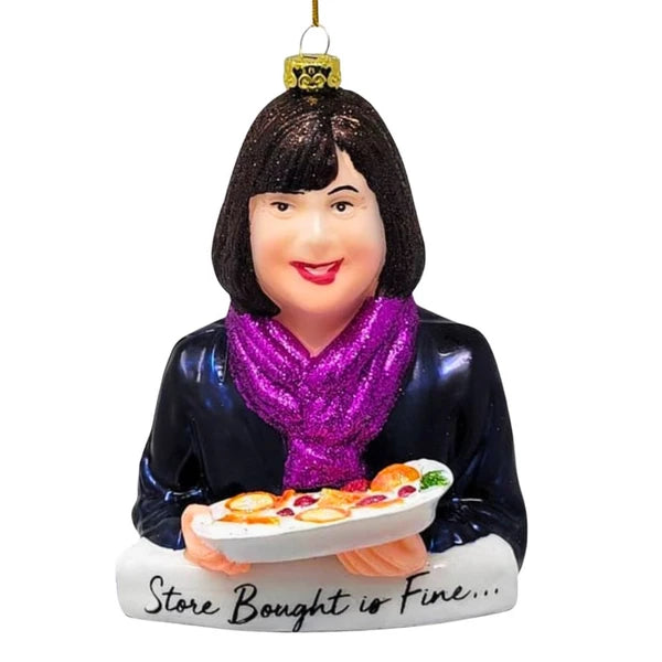 Ina Garten “Store Bought Is Fine” Christmas Ornament