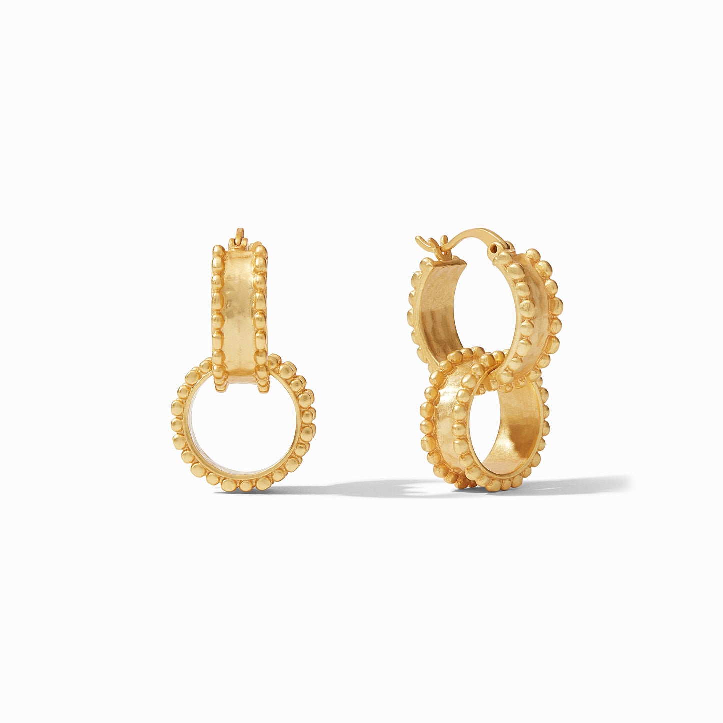 Julie Vos Marbella 2-in-1 Earring in Gold