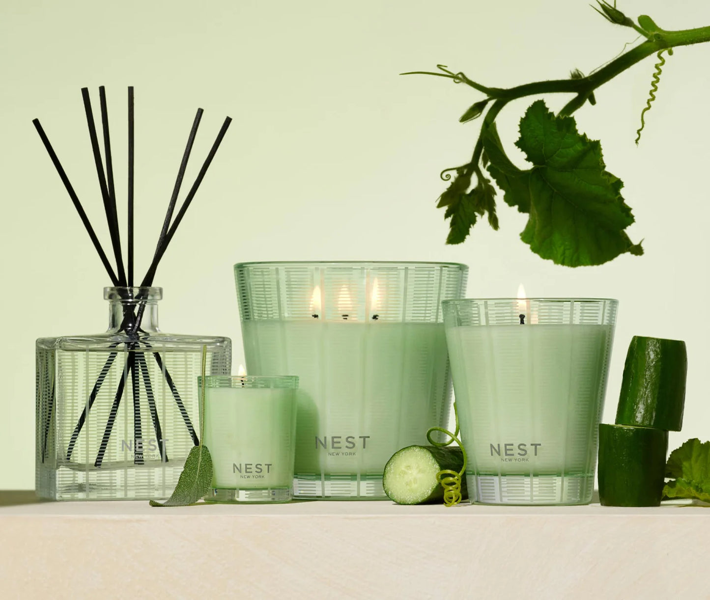 Nest Cucumber & White Sage Votive