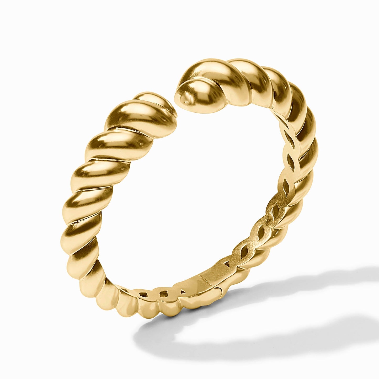 Julie Vos Ravello Cuff in gold – view 3
