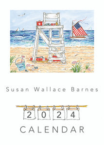NEW! 2024 Susan Wallace Barnes Desk Calendar