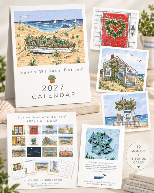 NEW! 2027 Susan Wallace Barnes Desk Calendar