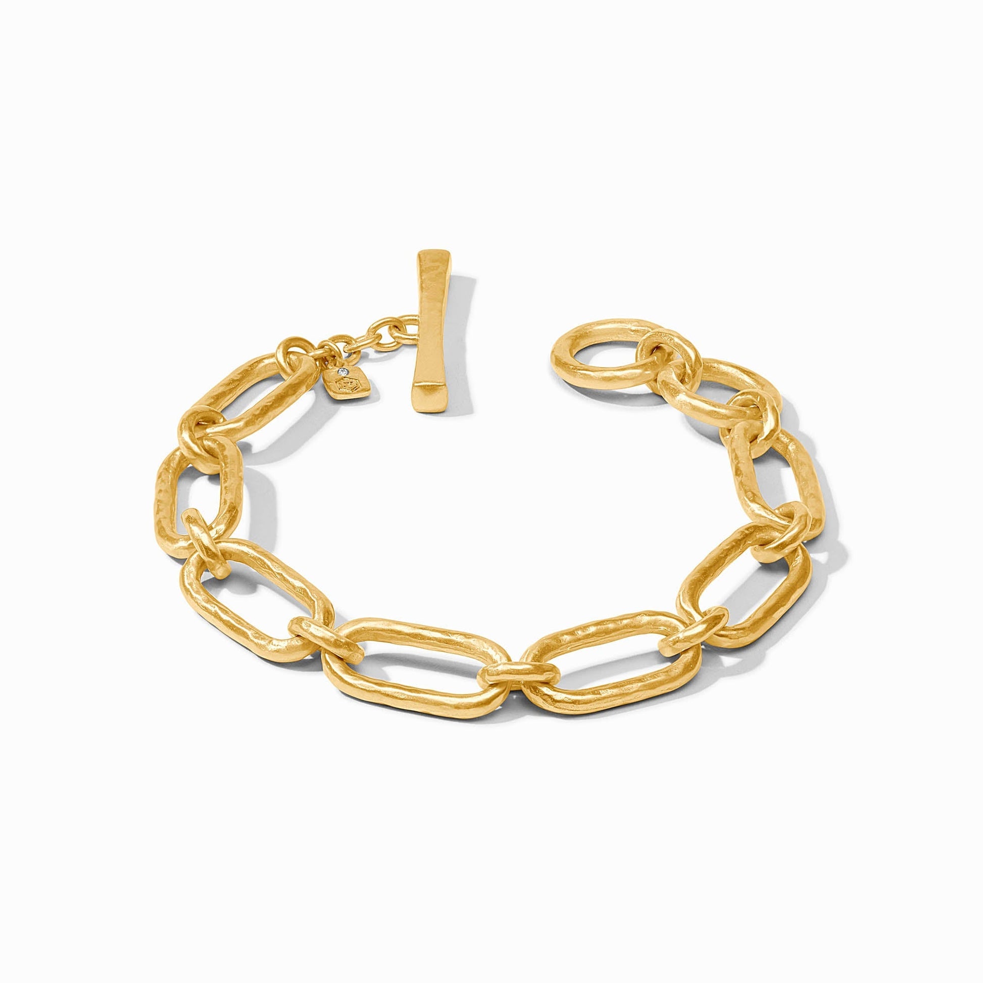 Julie Vos Sahara Demi Link Bracelet in Gold