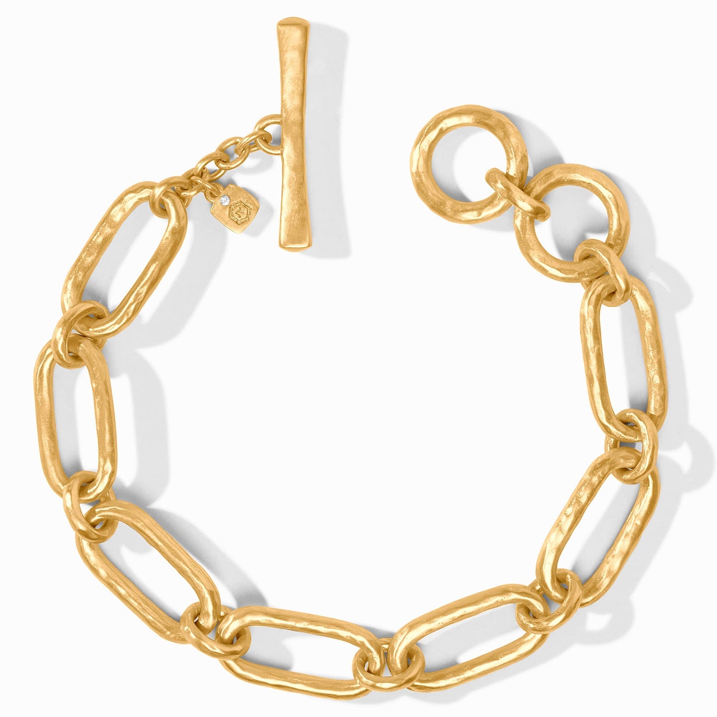 Julie Vos Sahara Demi Link Bracelet in Gold – view 3
