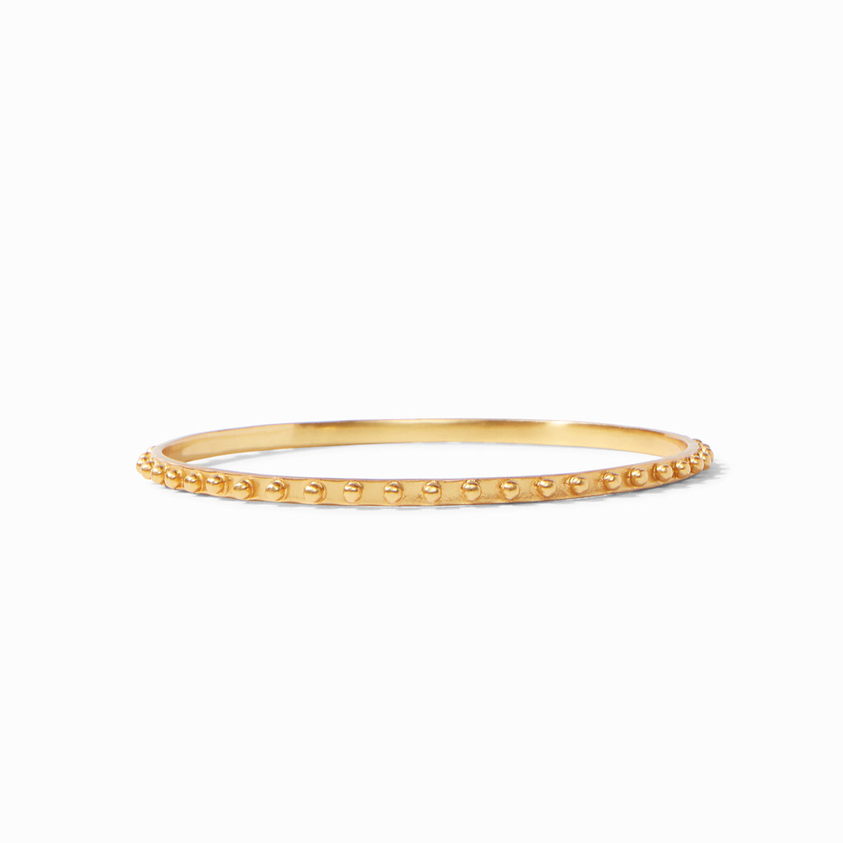 Julie Vos SoHo Bangle in Gold, Medium