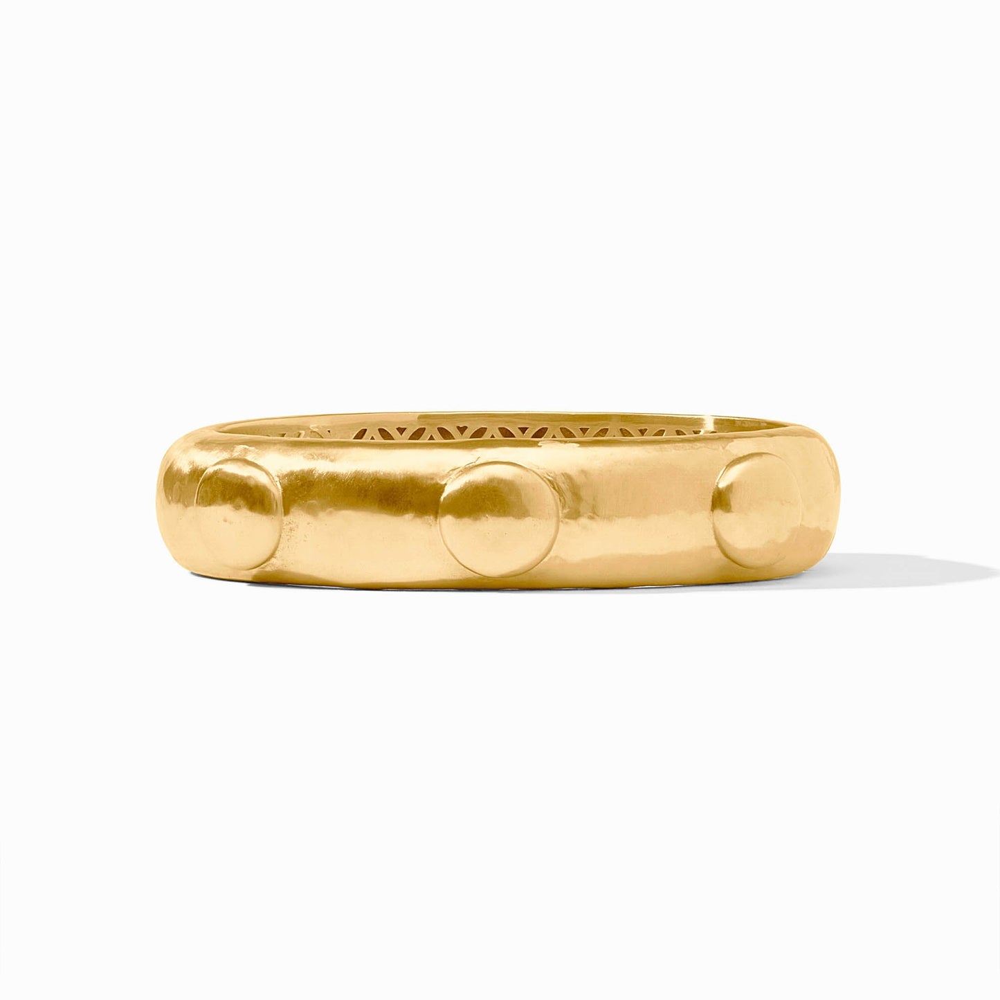 Julie Vos Solara Hinge Bangle in Gold