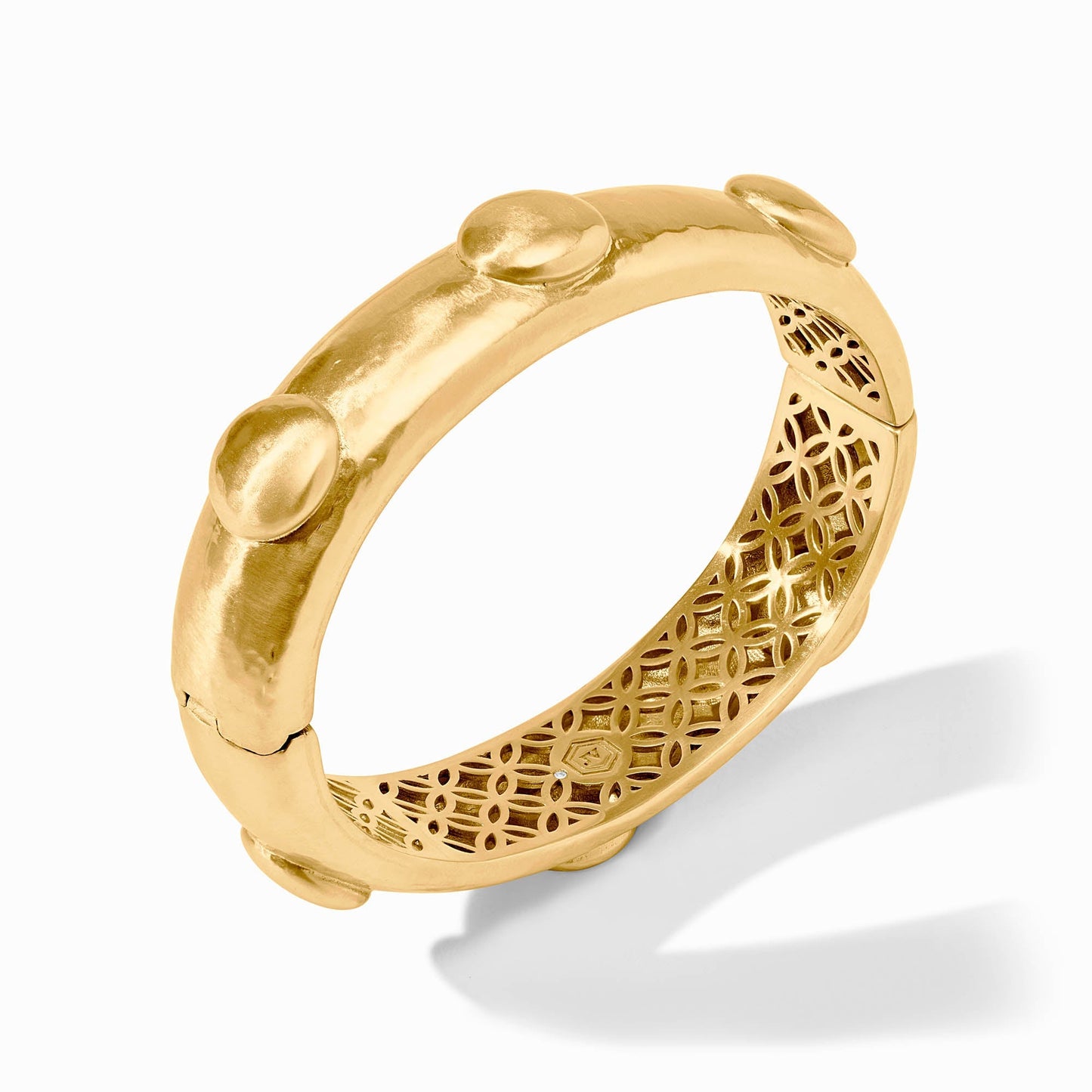 Julie Vos Solara Hinge Bangle in Gold – view 3