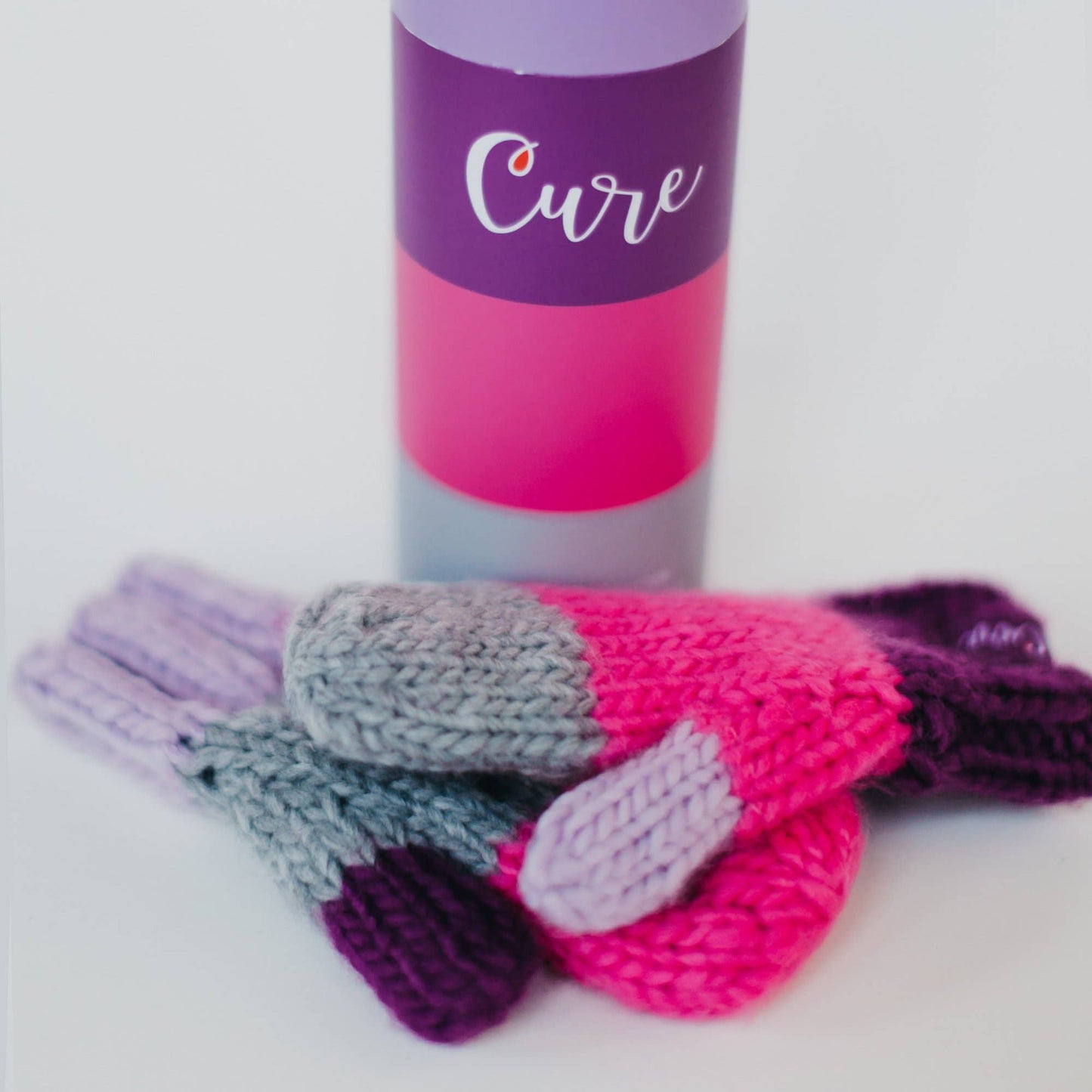 CURE Mittens--Pink