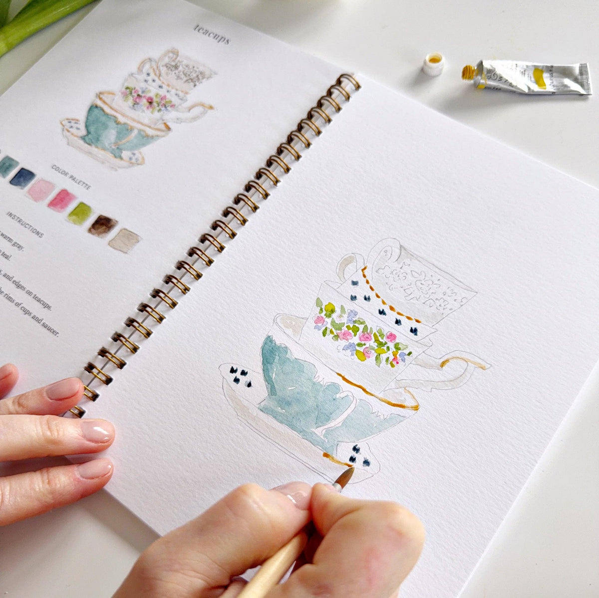 Watercolor Workbook – Spring
