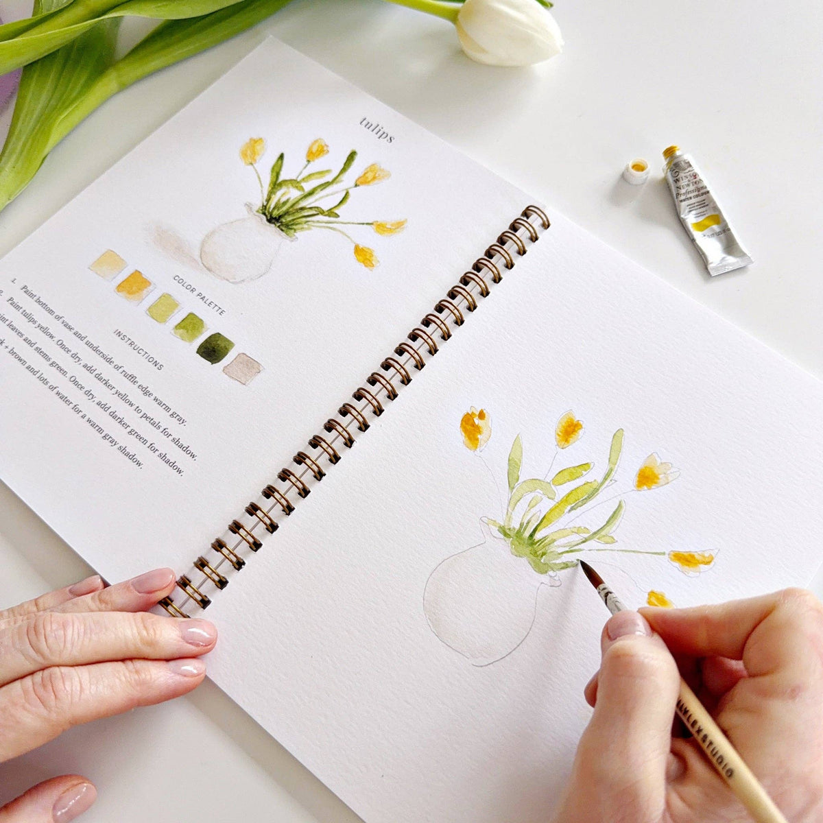 Watercolor Workbook – Spring