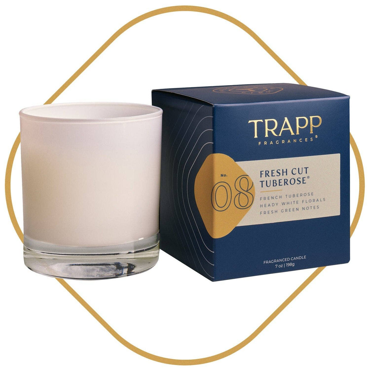 Trapp No. 08 Fresh Cut Tuberose® 7 oz. Candle in Signature Box